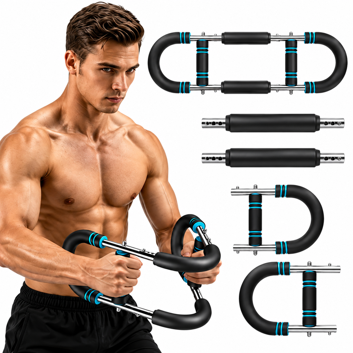 FlexCore™ Portable Upper-Body Resistance Trainer